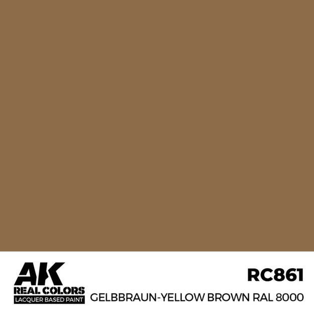 AK Interactive RC861 - Gelbbraun-Yellow Brown RAL 8000, 17ml AK Interactive RC861 - Gelbbraun-Yellow Brown RAL 8000, 17ml