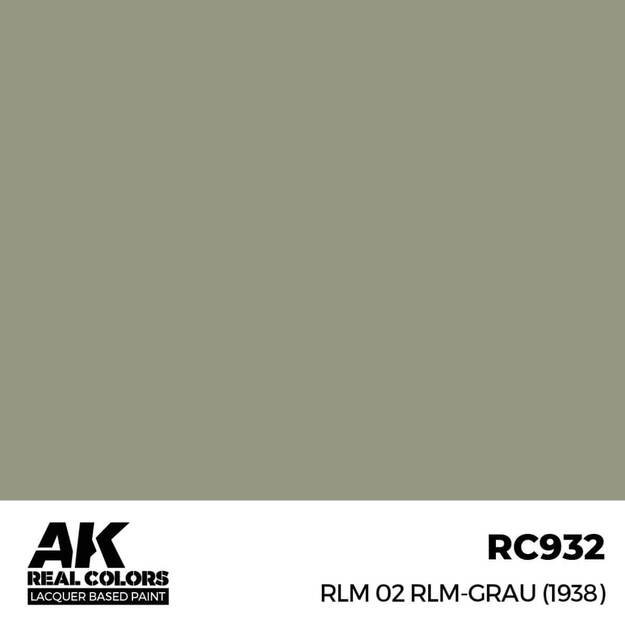 AK Interactive RC932 - RLM 02 RLM-GRAU (1938), 17ml AK Interactive RC932 - RLM 02 RLM-GRAU (1938), 17ml