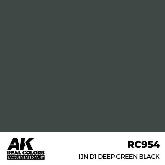 AK Interactive RC954 - IJN D1 Deep Green Black, 17ml AK Interactive RC954 - IJN D1 Deep Green Black, 17ml