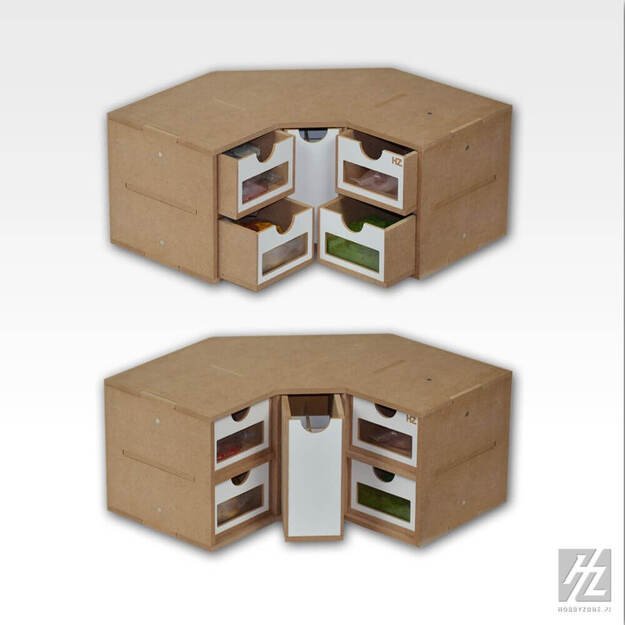 HobbyZone OM03 - Corner Drawers Module