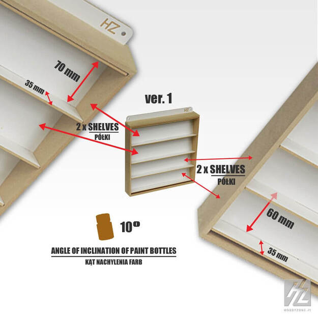 Hobby Zone S3b - Paint Hanger - 36mm