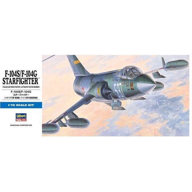 Hasegawa HG00447 - F104S/F104G Starf. Italian Airforce, 1/72