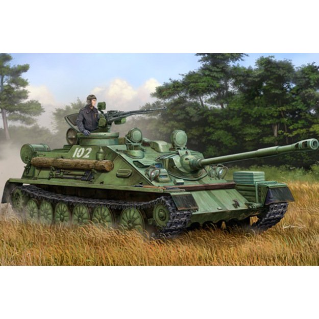 Trumpeter TR1589 - Russian ASU-85 airborne self-propelled gun Mod.1970, 1/35