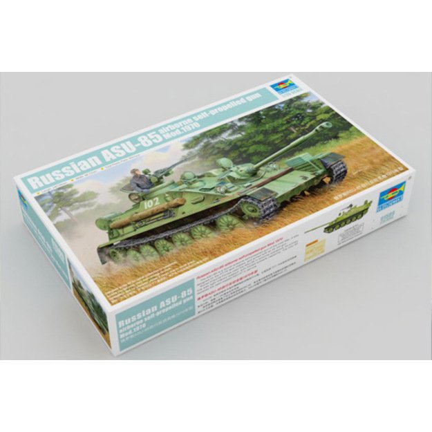 Trumpeter TR1589 - Russian ASU-85 airborne self-propelled gun Mod.1970, 1/35