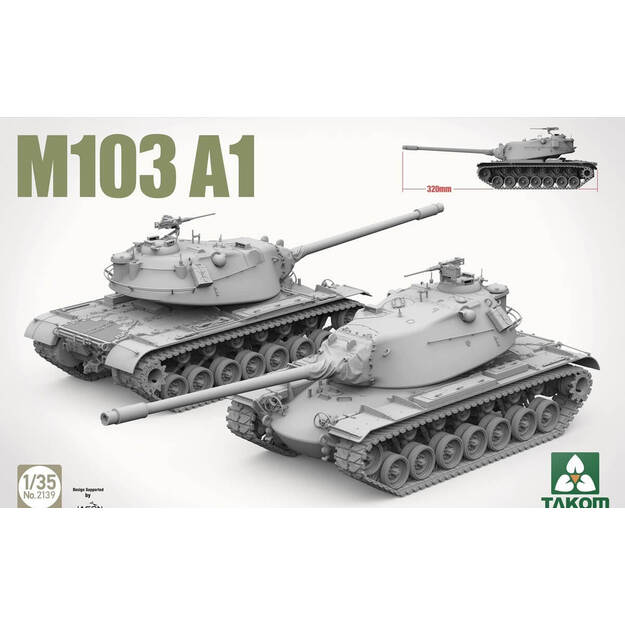 Takom TAK2139 - M103 A1, 1/35