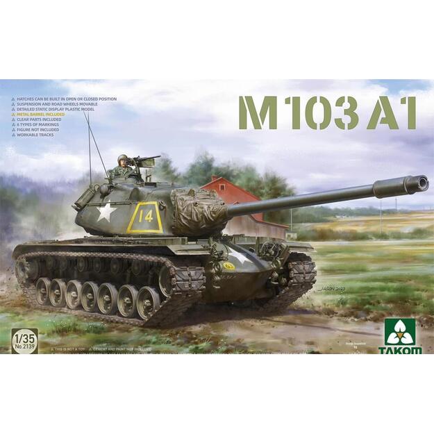 Takom TAK2139 - M103 A1, 1/35