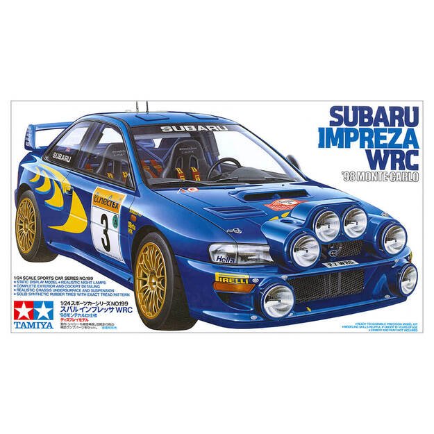 Tamiya TA24199 - Subaru Impreza WRC, 1/24