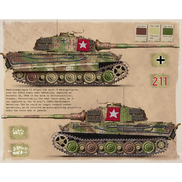 Panzer Camouflage Vol. 1 - Wermacht Divisions Camouflage Patterns in WW2, knyga