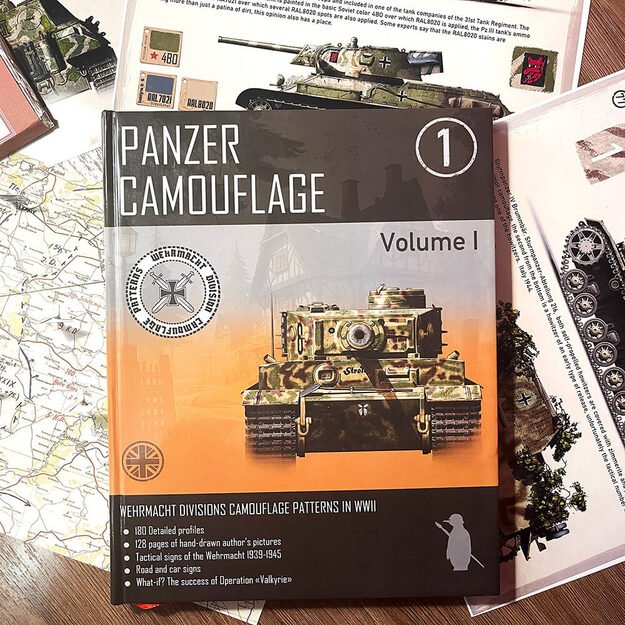 Panzer Camouflage Vol. 1 - Wermacht Divisions Camouflage Patterns in WW2, knyga