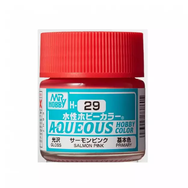 Mr.Hobby H029 - Aqueous Hobby Colors - Salmon Pink, 10ml