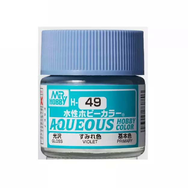 Mr.Hobby H049 - Aqueous Hobby Colors - Violet, 10ml