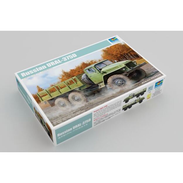 Trumpeter TR01027 -  URAL-375D, 1/35 1