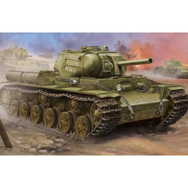 Trumpeter TR01572 - KV-8S Heavy Tank, 1/35