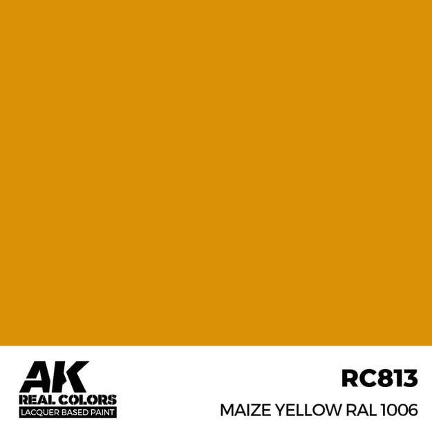 AK Interactive RC813 – Maize Yellow RAL 1006, 17ml