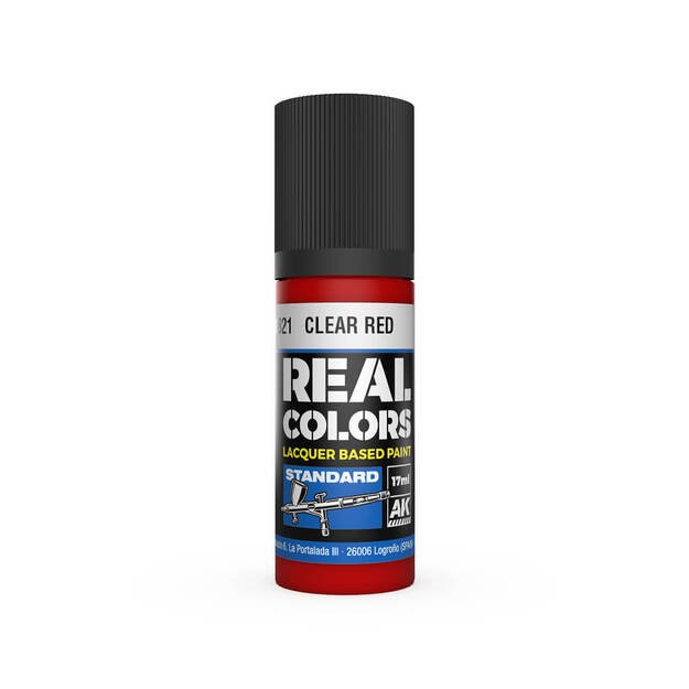 AK Interactive RC821 –  Clear Red, 17ml 1