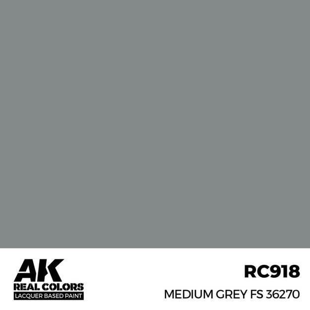 AK Interactive RC918 - Medium Grey FS 36270, 17ml