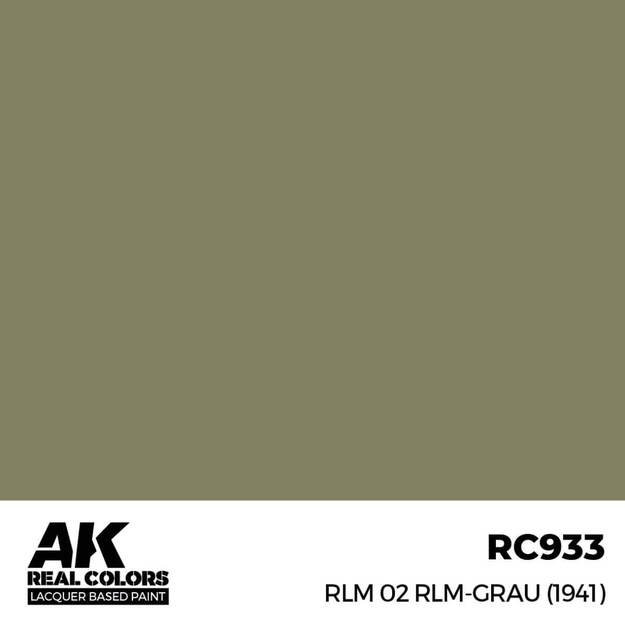 AK Interactive RC933 - RLM 02 RLM-GRAU (1941), 17ml AK Interactive RC933 - RLM 02 RLM-GRAU (1941), 17ml