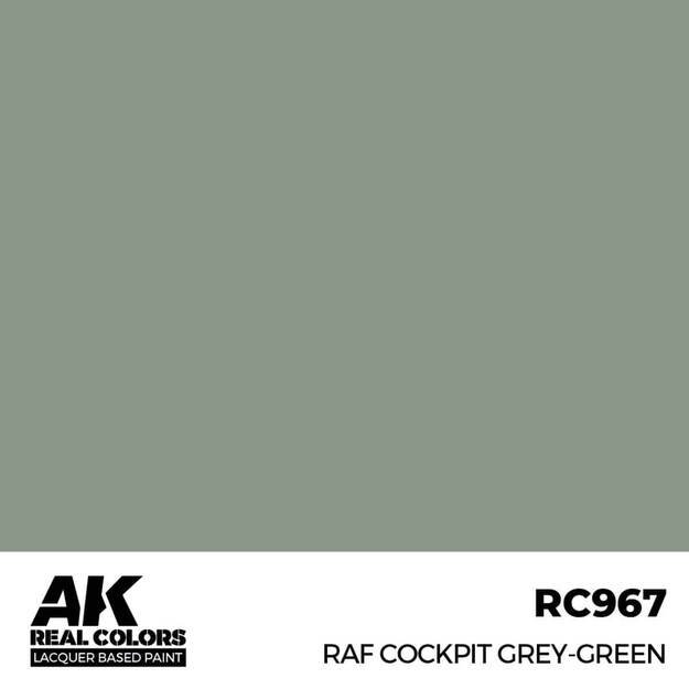 AK Interactive RC967 - RAF Cockpit Grey-Green, 17ml