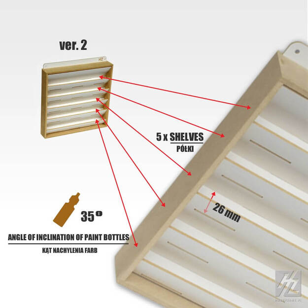 Hobby Zone S3s -  Paint Hanger - 26mm