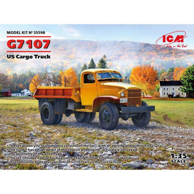 ICM IC35598 - G7107, US Cargo Truck, 1/35