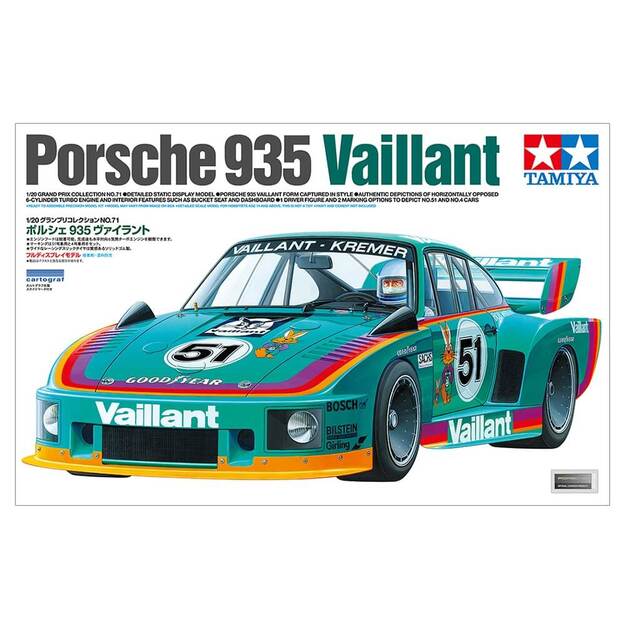 Tamiya TA20071 - Porsche 935 Vaillant, 1/20