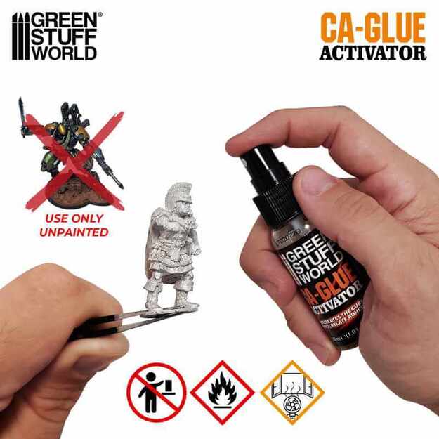 Green Stuff World 2279 - CA klijų aktyvatorius, 30ml 1