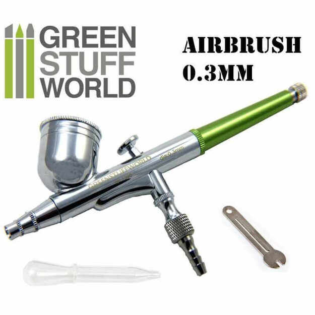 Green Stuff World 1395 - Aerografas 0.3mm 1