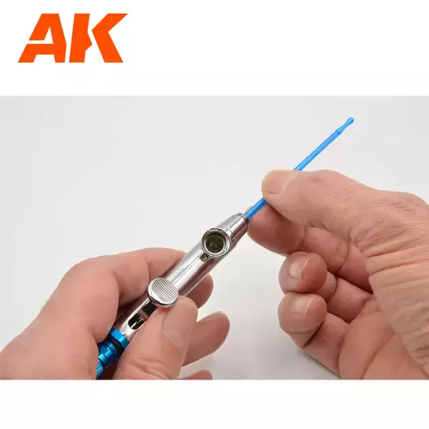 AK Interactive AK9330 – Mikropluošto šepetėlių rinkinys, 8 vnt. 2