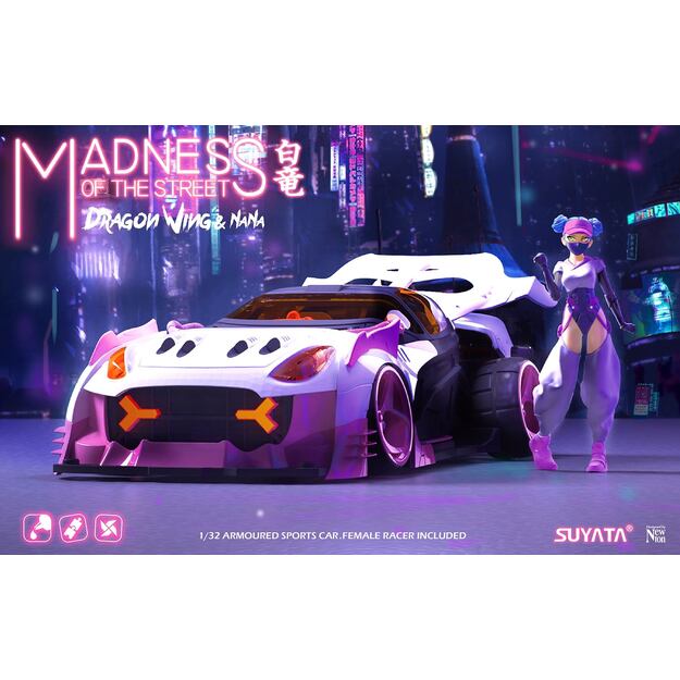 Suyata SUYMS002 - Madness Of The Streets-Dragon Wing & Nana, 1/32