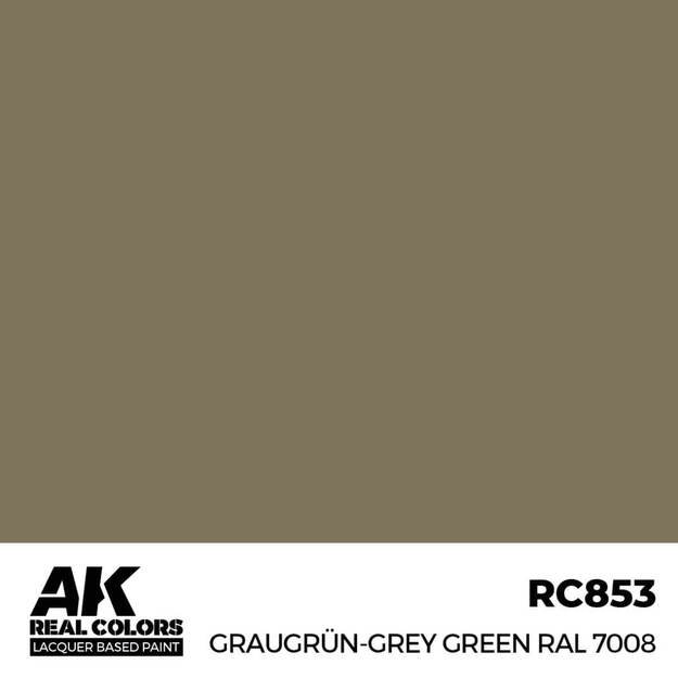 AK Interactive RC853 - Graugrün-Grey Green RAL 7008, 17ml