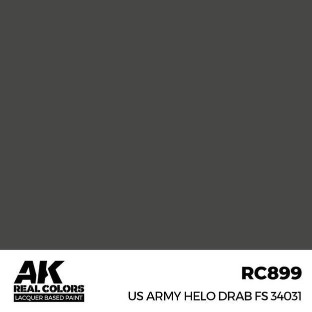 AK Interactive RC899 - US Army Helo Drab FS 34031, 17ml AK Interactive RC899 - US Army Helo Drab FS 34031, 17ml
