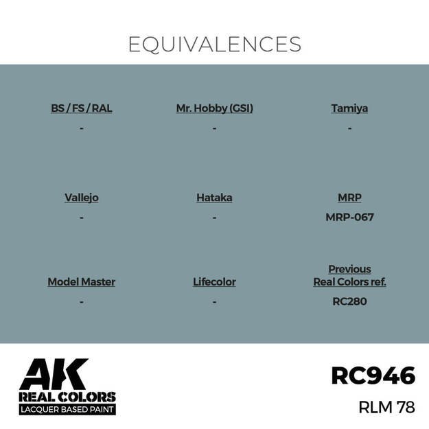 AK Interactive RC946 - RLM 78, 17ml 2 AK Interactive RC946 - RLM 78, 17ml 2