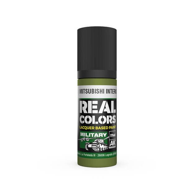 AK Interactive RC956 - IJN M3 (M) MITSUBISHI Interior Green, 17ml 1
