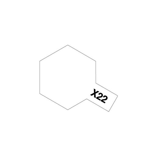 Tamiya TA81022 - X-22 Clear (lakas), 23 ml