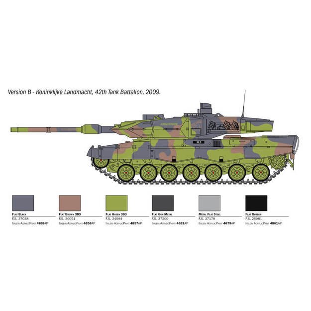 Italeri IT6567 - LEOPARD 2A6, 1/35