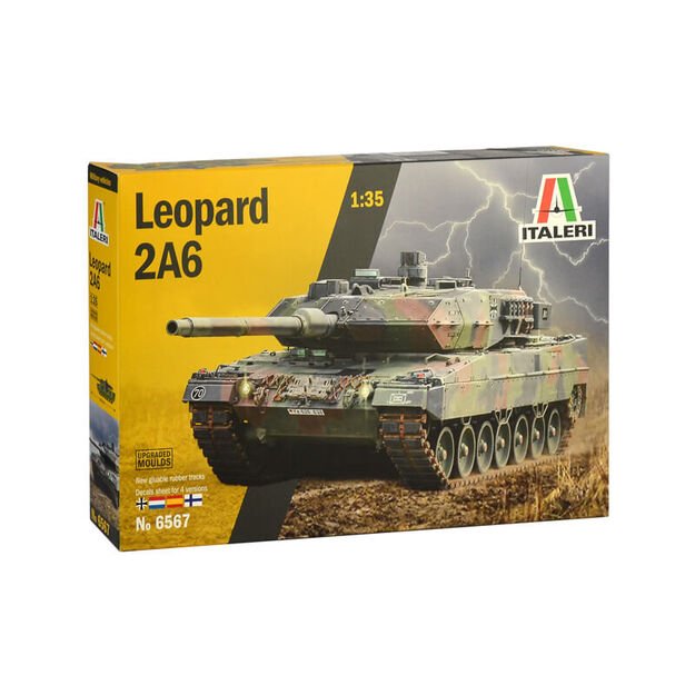 Italeri IT6567 - LEOPARD 2A6, 1/35