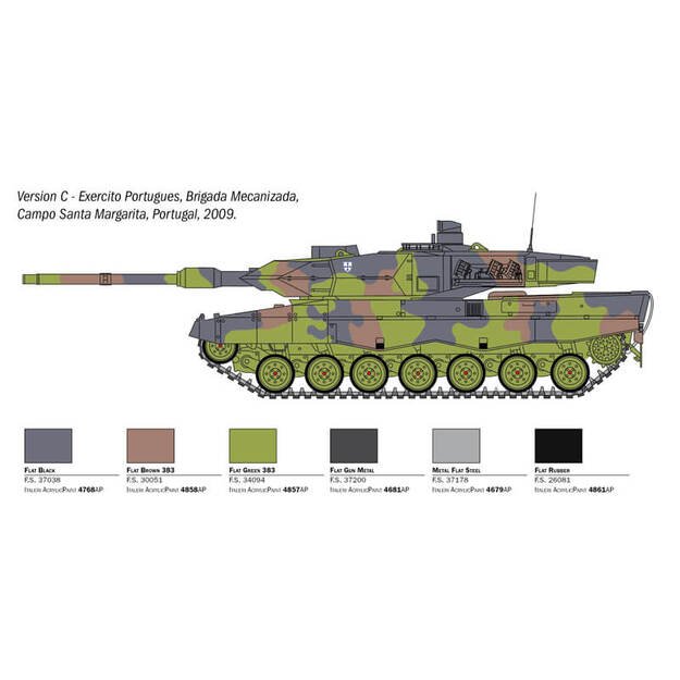 Italeri IT6567 - LEOPARD 2A6, 1/35