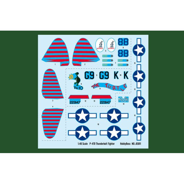 Hobby Boss HB85811 - P-47D Thunderbolt, 1/48