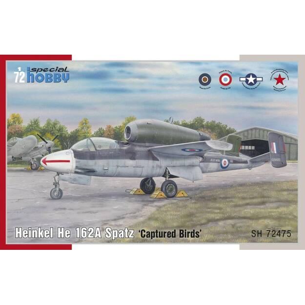 Special Hobby SH72475 - Heinkel He 162A Spatz 'Captured Birds', 1/72