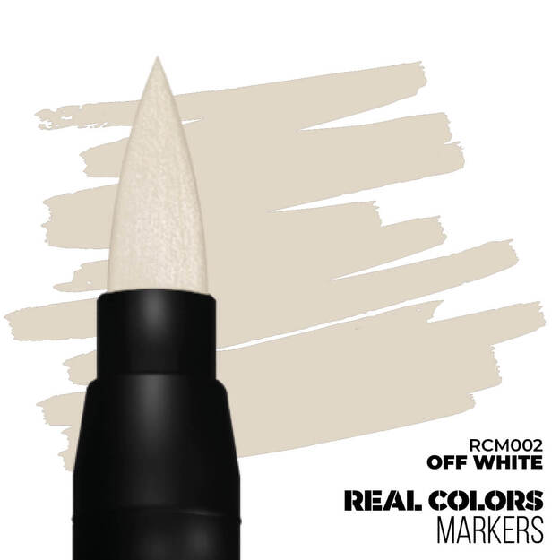 AK Interactive - RCM002 - OFF White, markeris