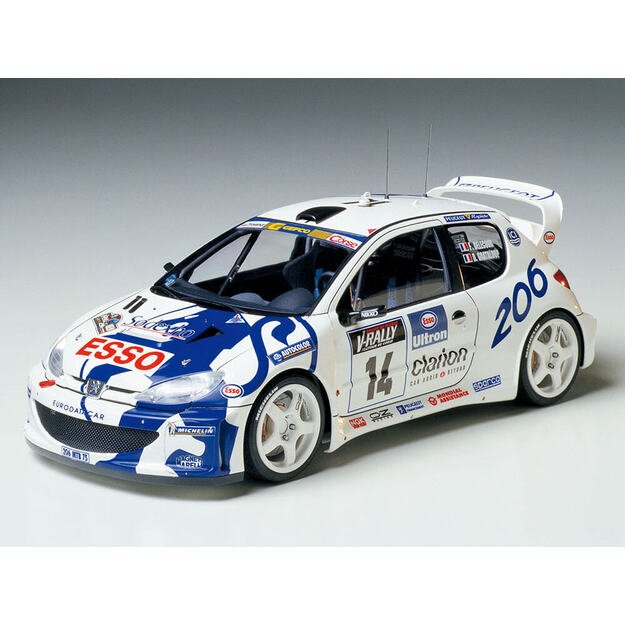 Tamiya TA24221 - Peugeot 206 WRC, 1/24