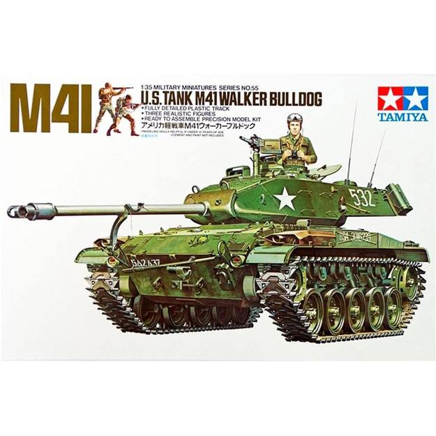 Tamiya TA35055 - U.S. M41 Walker Bulldog Kit, 1/35