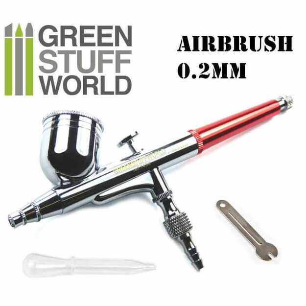 Green Stuff World 1434 - Aerografas 0.2mm 1