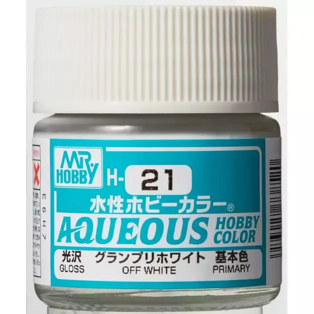 Mr.Hobby H021 - Aqueous Hobby Colors - Off White, 10ml