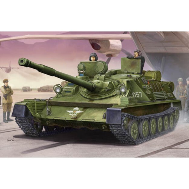 Trumpeter TR01588 - ASU-85 airborne self-propelled gun Mod.1956, 1/35
