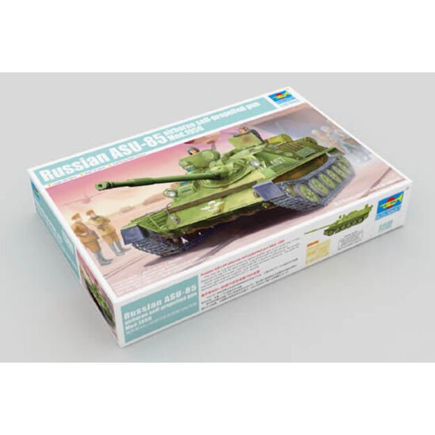Trumpeter TR01588 - ASU-85 airborne self-propelled gun Mod.1956, 1/35 1