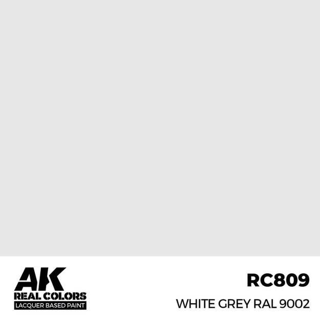 AK Interactive RC809 – White Grey RAL 9002, 17ml