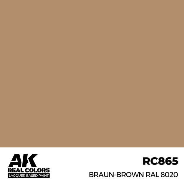 AK Interactive RC865 - Braun-Brown RAL 8020, 17ml AK Interactive RC865 - Braun-Brown RAL 8020, 17ml