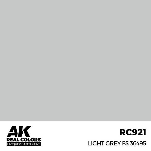 AK Interactive RC921 - Light Grey FS 36495, 17ml AK Interactive RC921 - Light Grey FS 36495, 17ml