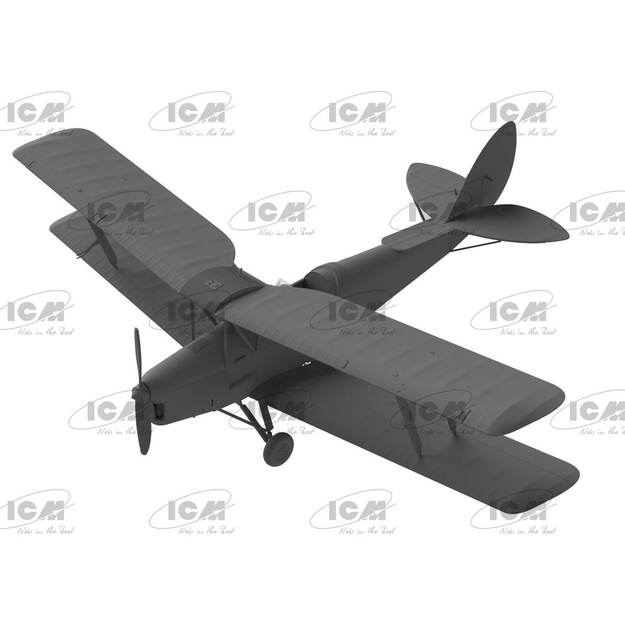 ICM IC32038 - DH. 82A Tiger Moth with bombs,WWII British training aircraft, 1/32